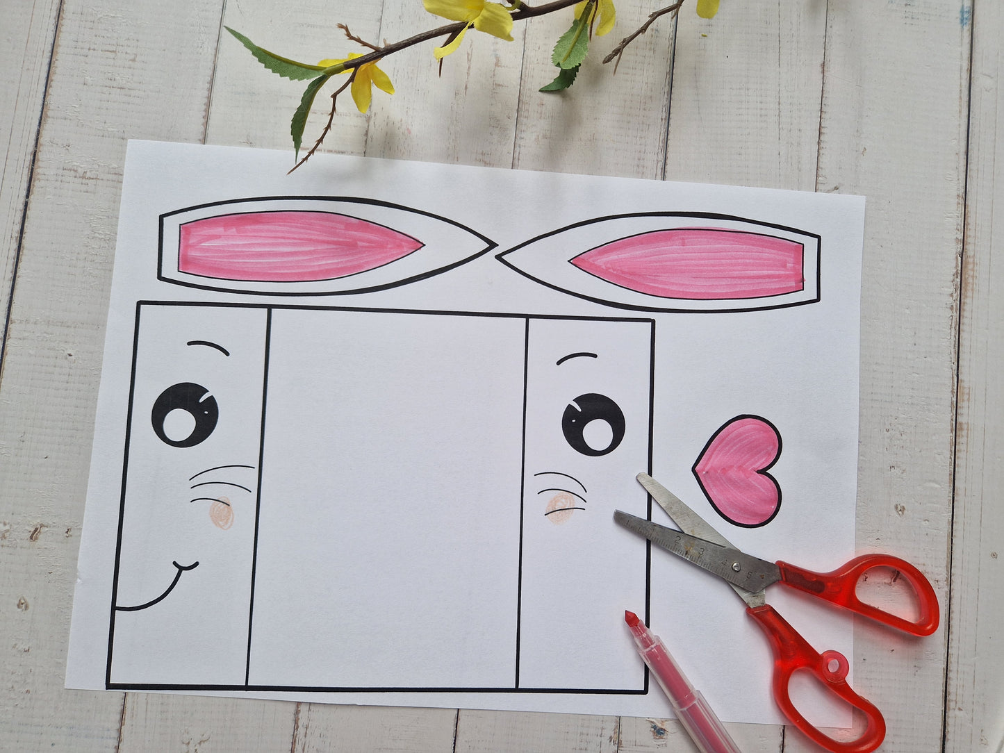 Bunny Easter Card
