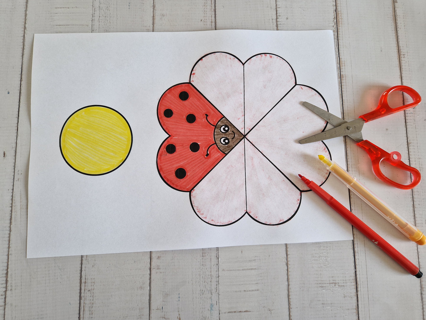 Folding Ladybug
