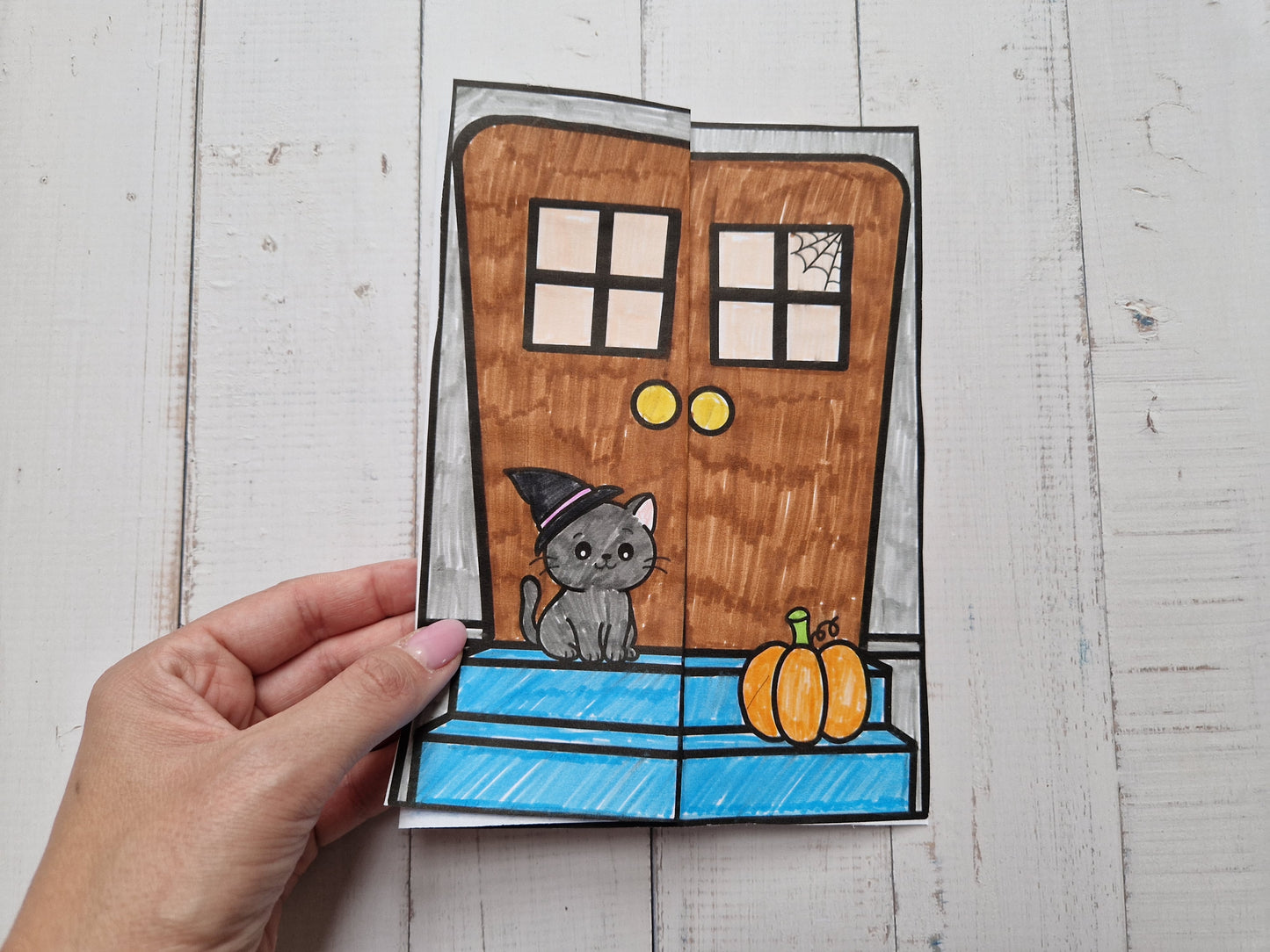 Halloween door