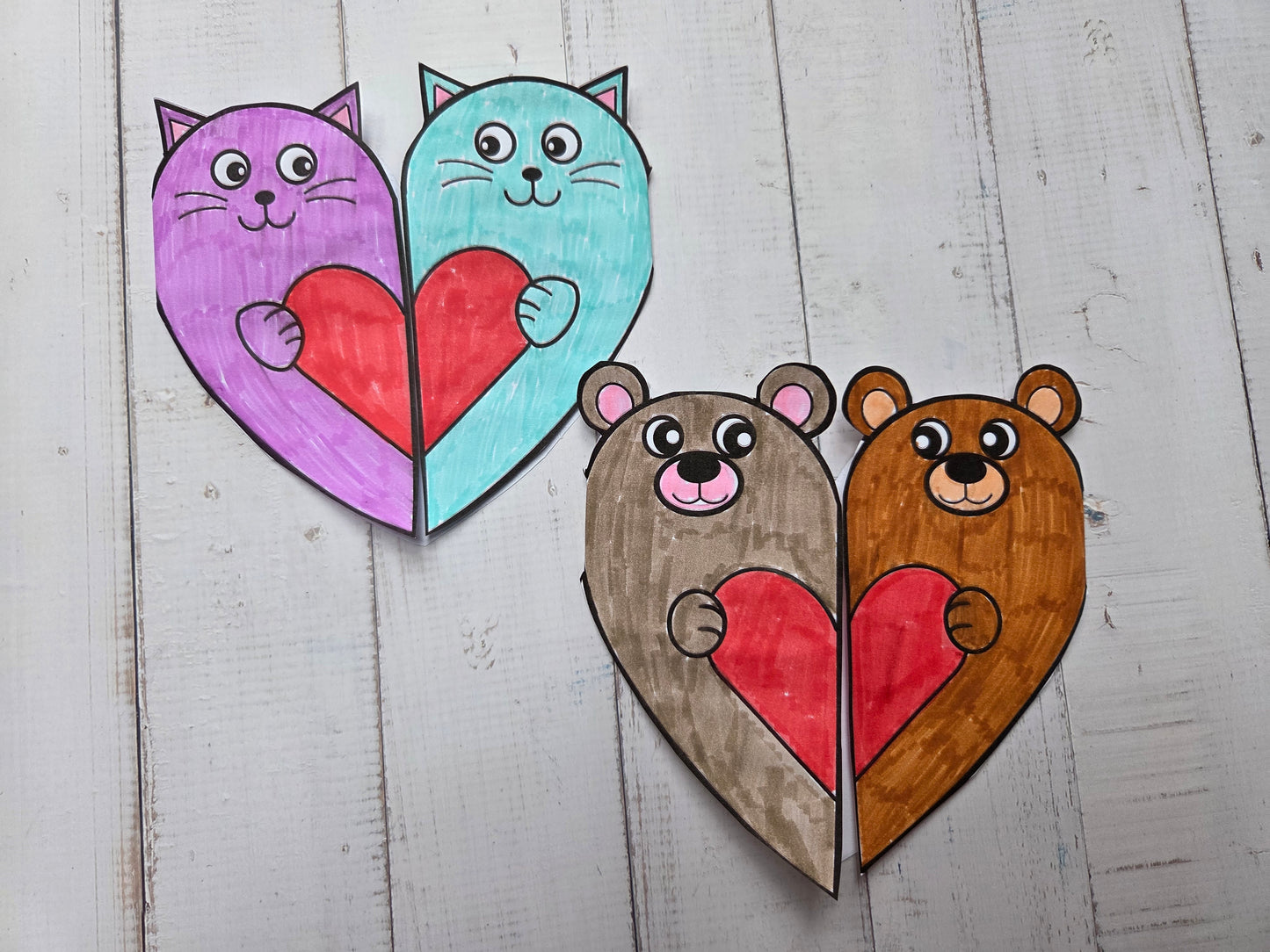 Heart animals