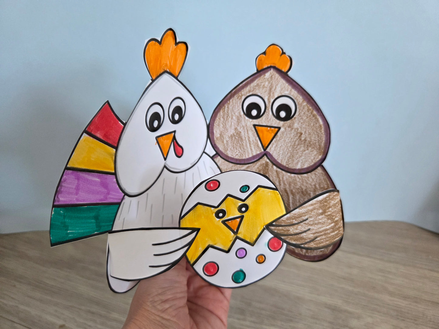 Chicken family