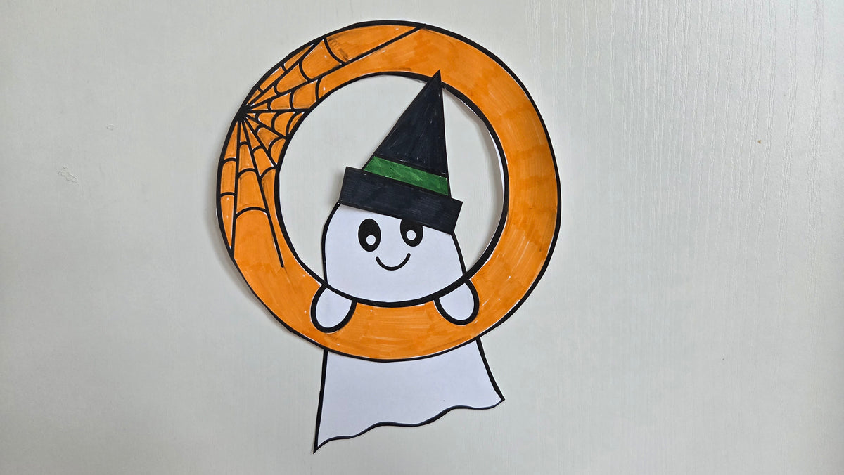 Wreath with ghost