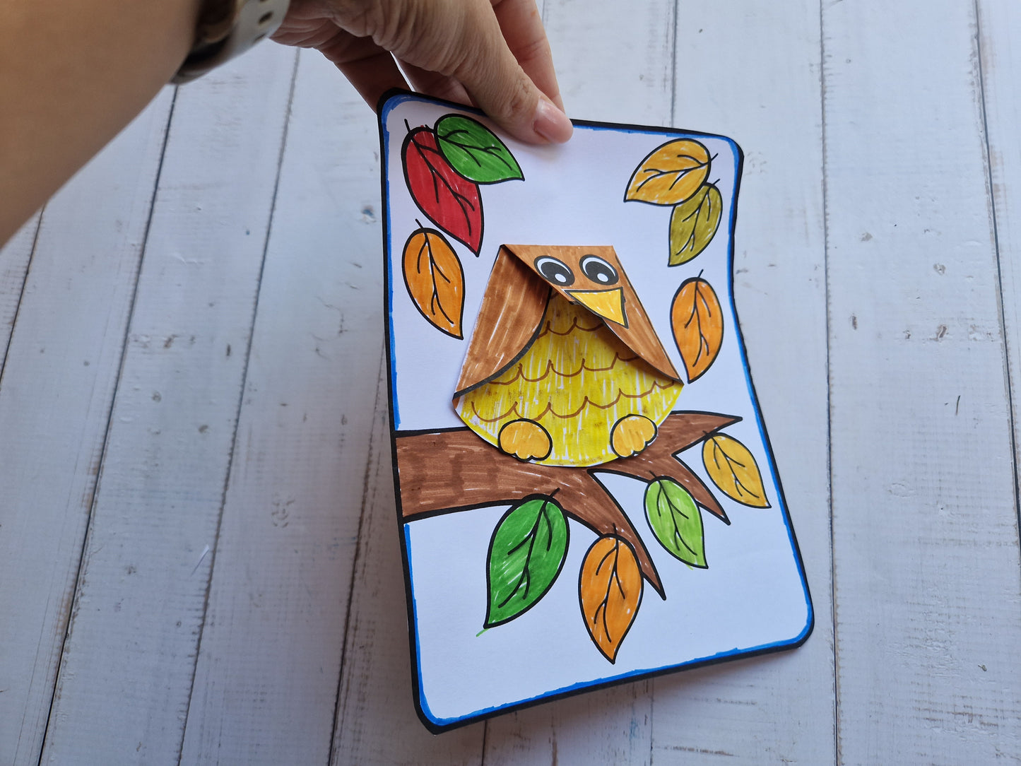 Autumn owl
