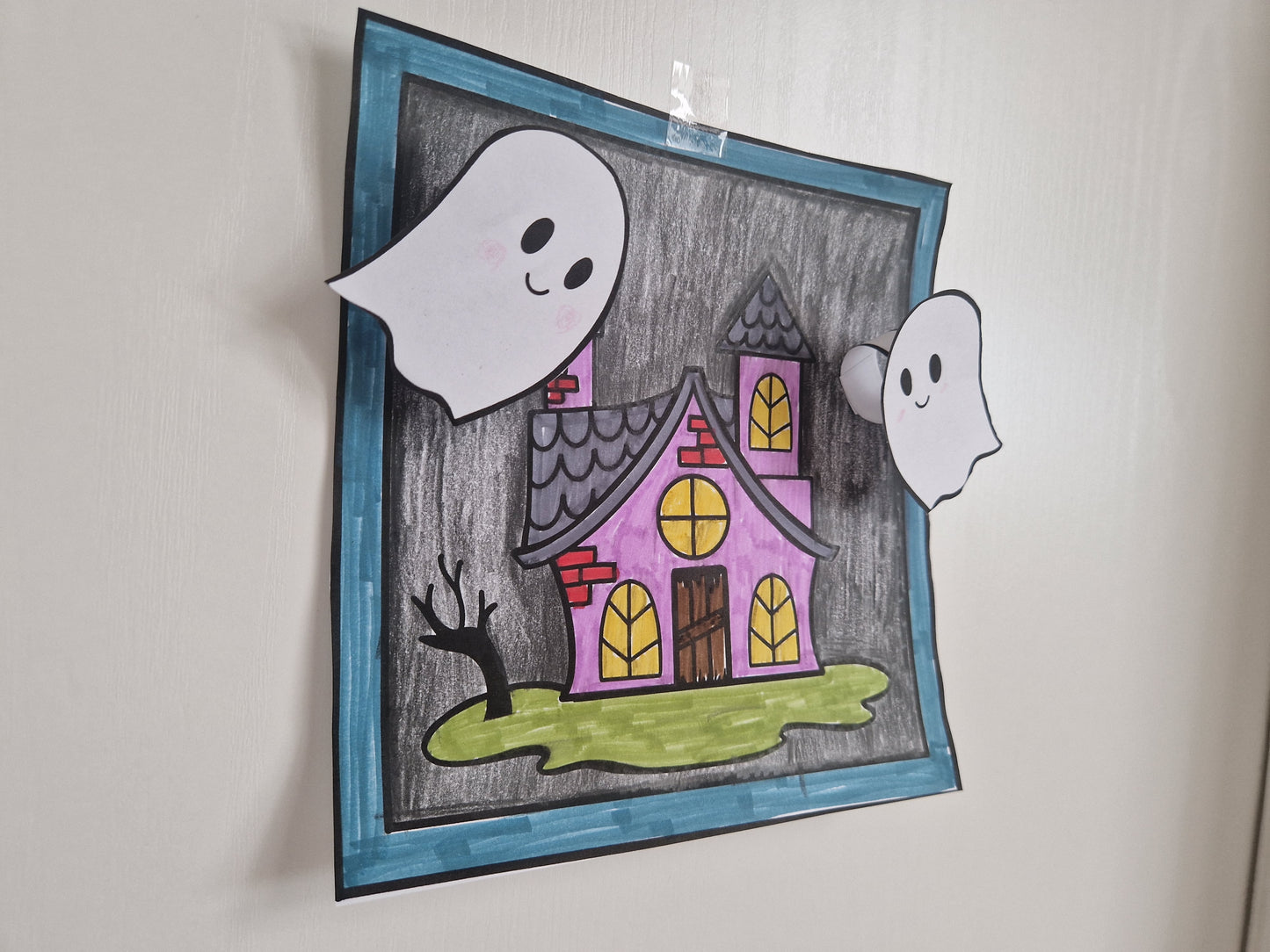Haunted house, picture
