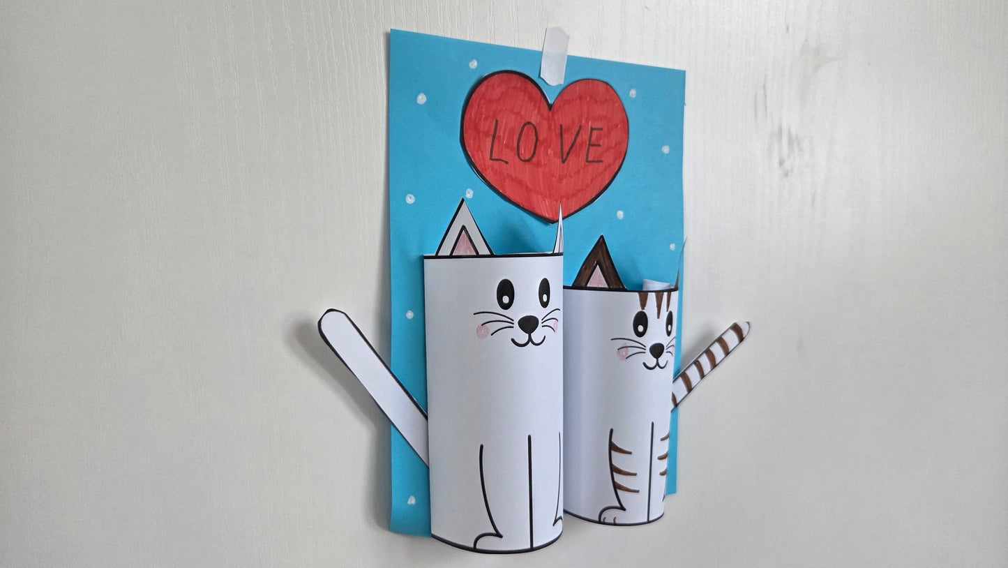 Valentines cats
