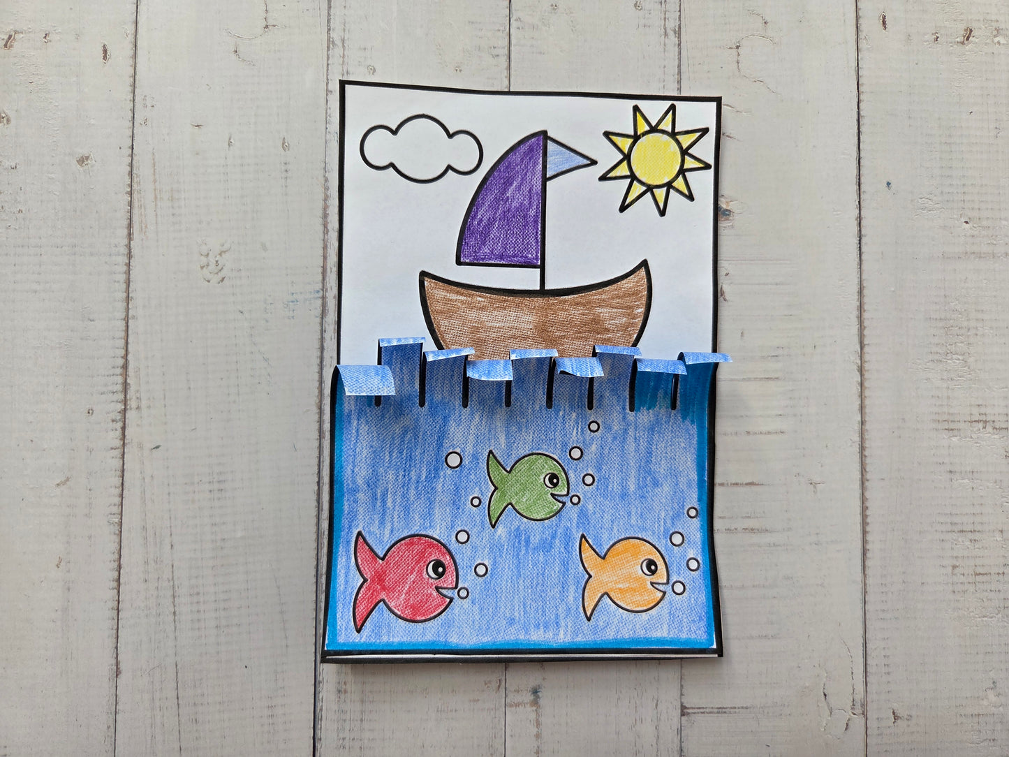 Boat on the sea