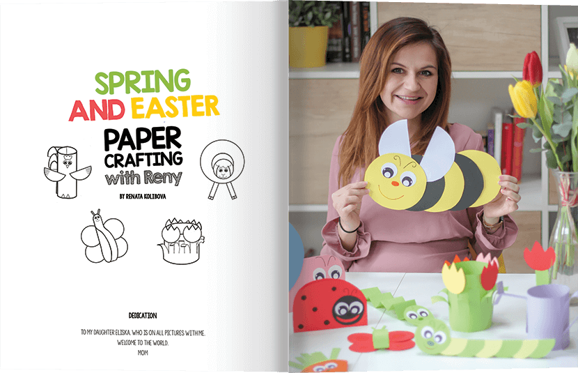 eBook Spring and Easter Paper Crafting with Reny Crafting With Reny