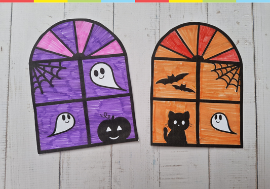 Halloween window