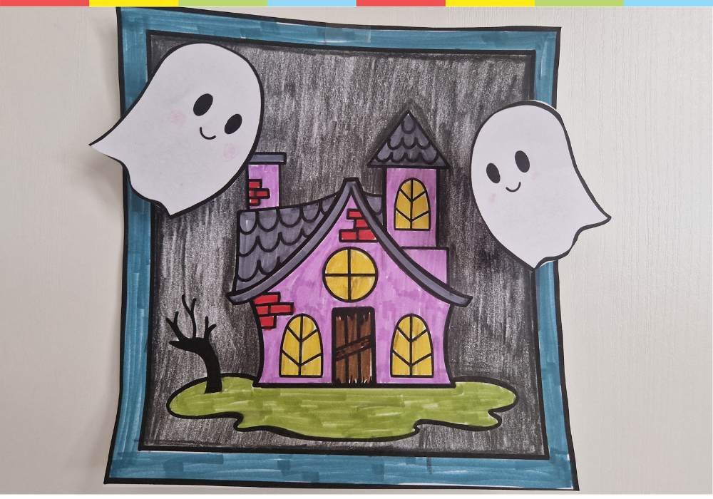 Haunted house, picture