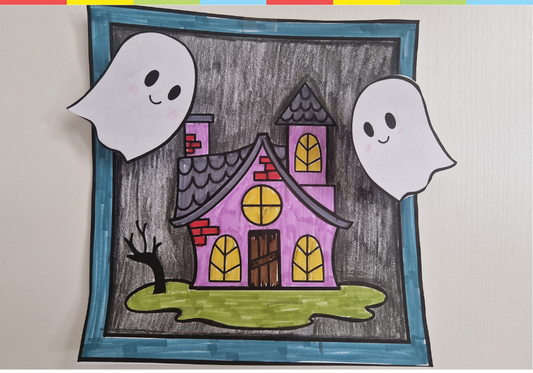 Haunted house, picture