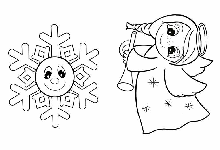 eBook 40 Christmas Coloring Templates + Advent Calendar Bonus 🎄 (Free in Membership)